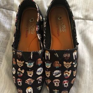 Bobs by Skechers slip on shoes size 6.5